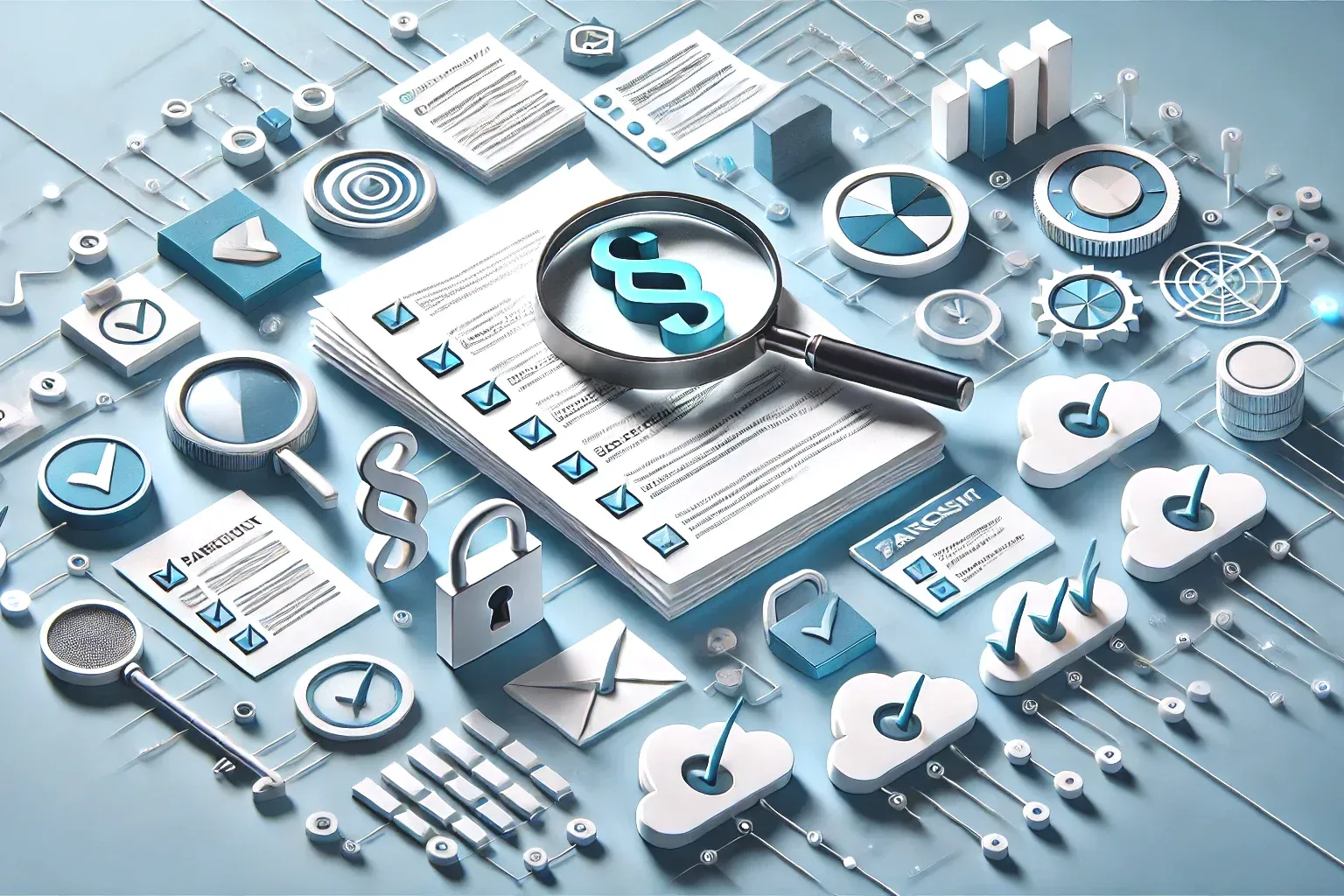 Titelbild für den Blogbeitrag "KPMG Audit bestätigt: fidentity weiterhin FINMA konform" Dieses Bild wurde mit DALL-E von Open AI erstellt.